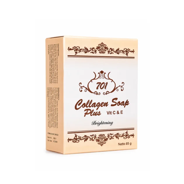 701 Collagen Soap Plus Vitamin C & E Brightening Soap (85g)